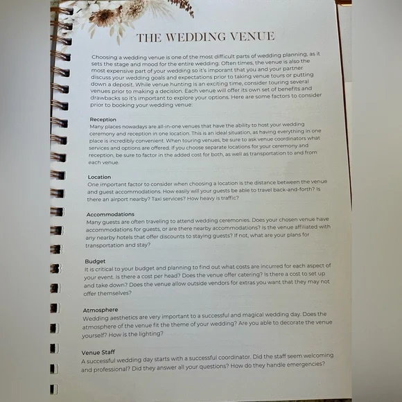 **Brand New** Wedding Planner (Hardcover) - Picture 12 of 15